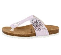 Zehentrenner LICO "Zehenstegpantolette Bioline Stone Kids", Mädchen, Gr. 26, rosa, Synthetik, Schuhe Zehentrenner (38835417-26) rosa
