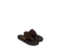 Sandale MARC O'POLO "aus hochwertigem Rindleder", Damen, Gr. 36, burnt coffee, Obermaterial: 100% Leder (Rind), unifarben, Schuhe Sandale (44847163-36) burnt coffee