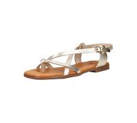 Zehentrenner OH MY SANDALS "Oh My Sandals Zehensteg Leder", Damen, Gr. 37, champagne, Leder, Schuhe Zehentrenner (15447309-37) champagne