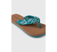 Zehentrenner O'NEILL "DITSY SUN SANDALS", Damen, Gr. 41, blau (grün island sky), Synthetik, Schuhe Zehentrenner, sportlicher Stil, leicht profiliertes Laufsohlenprofil (85805528-41) grün island sky