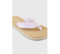 Zehentrenner O'NEILL "DITSY SUN SANDALS", Mädchen, Gr. 37, beige (lila island sky), Synthetik, Schuhe Zehentrenner, für Kinder und Jugendliche, sportlicher Stil, ohne Verschluss (27957202-37) lila isl