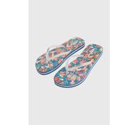 Zehentrenner O'NEILL "PROFILE GRAPHIC SANDALS", Damen, Gr. 40, blau painted tropics, Synthetik, Schuhe Zehentrenner (87521761-40) blau painted tropics