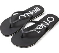 Zehentrenner O'NEILL "PROFILE LOGO SANDALS", Damen, Gr. 42, schwarz, Synthetik, Schuhe Zehentrenner (41738118-42)