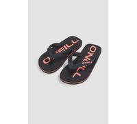 Zehentrenner O'NEILL "PROFILE LOGO SANDALS", Herren, Gr. 35, schwarz (schwarz out), Synthetik, Schuhe Zehentrenner (24437228-35)