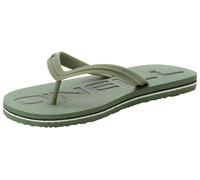 Zehentrenner O'NEILL "PROFILE LOGO SANDALS MEN", Herren, Gr. 44, oilgrün, Synthetik, Schuhe Zehentrenner (65126544-44) oilgrün