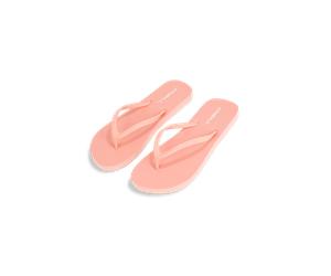 Zehentrenner O'NEILL "PROFILE SMALL LOGO SANDALS", Damen, Gr. 38, rot (coral pink), Synthetik, Schuhe Zehentrenner (11085640-38) coral pink