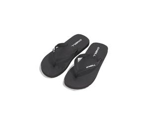 Zehentrenner O'NEILL "PROFILE SMALL LOGO SANDALS", Herren, Gr. 45, schwarz (schwarz out), Synthetik, Schuhe Zehentrenner (57850935-45) schwarz out