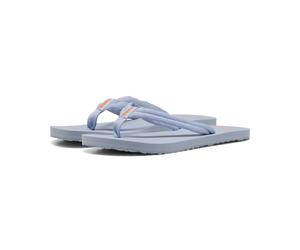 Zehentrenner PUMA "EPIC FLIP V3", Herren, Gr. 39, snow mountain blau, melon glow, Textil, Schuhe Zehentrenner, mit bedruckter Optik, mit weichem Textilband, mit EVA-Fußbett (33444545-39) snow mountain