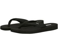 Zehentrenner PUMA "SANDY FLIP", Damen, Gr. 42, schwarz-weiß (puma schwarz, puma weiß), Synthetik, unifarben, Schuhe Zehentrenner, leichtes Synthetik-Obermaterial, Textil-Innenmaterial (15136932-42) pu