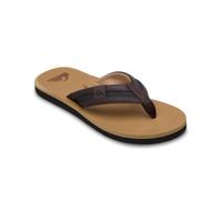 Zehentrenner QUIKSILVER "CARVER SQUISH 26", Herren, Gr. 44, braun 1, Synthetik, Schuhe Zehentrenner, Sommerschuhe (33741806-44) braun 1