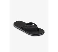 Zehentrenner QUIKSILVER "CARVER SQUISH 26", Herren, Gr. 44, schwarz (schwarz 4), Synthetik, Schuhe Zehentrenner, Sommerschuhe (72209739-44) schwarz 4
