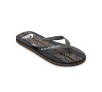 Zehentrenner QUIKSILVER "MOLOKAI ART 26", Herren, Gr. 47, no destination grape, Synthetik, Schuhe Zehentrenner, Sommerschuhe (10615417-47) no destination grape
