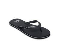 Zehentrenner QUIKSILVER "MOLOKAI CORE", Herren, Gr. 42, schwarz, silber, Synthetik, Schuhe Zehentrenner, Sommerschuhe (42983644-42) schwarz, silber