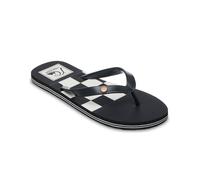 Zehentrenner QUIKSILVER "MOLOKAI ORIGINALS", Herren, Gr. 42, schwarz-weiß (schwarz), Synthetik, Schuhe Zehentrenner, Sommerschuhe (68678368-42) schwarz