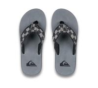 Zehentrenner QUIKSILVER "MONKEY ABYSS", Herren, Gr. 40, grau, Textil, Schuhe Zehentrenner (40148612-40)