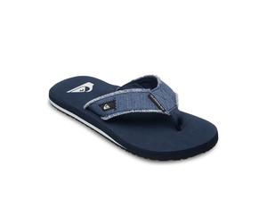 Zehentrenner QUIKSILVER "MONKEY ABYSS", Herren, Gr. 46, navy, Textil, Schuhe Zehentrenner, Sommerschuhe (38149249-46) navy
