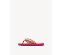 Tamaris Damen Zehentrenner Pantolette flach, rosa, 41 EU