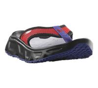 Zehentrenner SALOMON "REELAX BREAK 6.0 W", Damen, Gr. 41, schwarz (cosmic sky, schwarz, flame scarlet), Textil, Schuhe Zehentrenner (69332037-41) cosmic sky, schwarz, flame scarlet