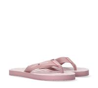Zehentrenner TOMMY HILFIGER, Herren, Gr. 39, rosa, Textil, Schuhe Zehentrenner, Pool Slides, Schlupfschuh, Strandschuh mit Zehensteg (33621919-39) rosa