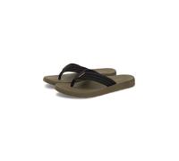 Zehentrenner TOMMY HILFIGER "MOLDED HILFIGER LTH BEACH SANDAL", Herren, Gr. 40, schwarz, Textil, Schuhe Zehentrenner, Sommerschuh, Dianette, Flat mit dezentem Label (15841318-40) schwarz