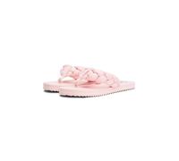 Zehentrenner TOMMY JEANS "BRAIDED THONG BEACH SANDAL", Damen, Gr. 36, rosa (rose), Textil, modisch, Schuhe, Dianette, Sommerschuh mit geflochtener, wattierter Bandage (10274102-36) rose