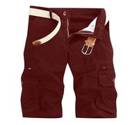 Zeiayuas Sommer Shorts Herren Cargo Kurze Hosen GroßE GrößEn Leicht Bermuda Shorts Chino Kurze Hose LäSsig Sport Stoffshorts Bequem Cargohose Outdoor Wanderhose Mit Multi Taschen Arbeitshose