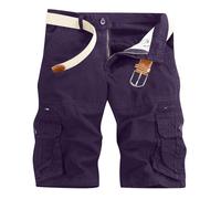 Zeiayuas Sommer Shorts Herren Cargo Kurze Hosen GroßE GrößEn Leicht Bermuda Shorts Chino Kurze Hose LäSsig Sport Stoffshorts Bequem Cargohose Outdoor Wanderhose Mit Multi Taschen Arbeitshose