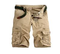 Zeiayuas Sommer Shorts Herren Cargo Kurze Hosen GroßE GrößEn Leicht Bermuda Shorts Chino Kurze Hose LäSsig Sport Stoffshorts Bequem Cargohose Outdoor Wanderhose Mit Multi Taschen Arbeitshose