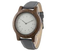 Zeit-Bar Funk-Armbanduhr Damen - Herren, Holzgehäuse