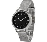 Zeit-Bar Funk-Armbanduhr Damen, mit Maschenmetallband