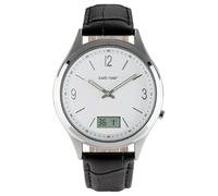 Zeit-Bar Funk-Armbanduhr Herren, mit Datums- und Sekundenanzeige