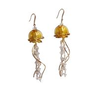 Zeitgenössischer Von Meerestieren Inspirierter Ohrschmuck Ergonomisches Hakendesign Aus Legierung Atmungsaktives Tragegefühl Für Mehr Komfort Moderne Minimalistische Quallen Ohrdekorationen