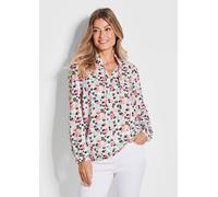 Langarmbluse GOLDNER "Zeitlose Bluse mit einzigartigem Druck", Damen, Gr. 54, bunt (multicolor), Obermaterial: 100% Polyester PES., normal, Sonstiges, Blusen, Ohne (22989110-54) multicolor