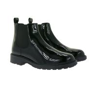 Zeitlose Clarks ORINOCO2 LANE Damen Lack-Stiefelette Ankle-Boot Chelsea-Boot 26163622 Schwarz 39