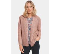 Zeitlose Strickjacke in Grobstrick rosa 46