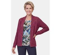 Zeitlose Strickjacke in Grobstrick rot 44