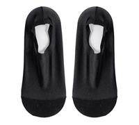 Zeiwohndc Leichte, unsichtbare Socken, Silikon Gripper, atmungsaktive Mesh Einsätze, geruchshemmende, niedrig geschnittene Socken für Herrenschuhe, rutschfeste Söckchen mit Silikonfutter