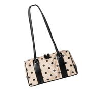 Zeizafa Elegante Dot Umhängetasche Umwandelbare Tragevarianten Verstärkter Riemen Aus Nylon Perfekt Für Die Arbeit Den Weg Zur Arbeit Oder Zum Einkaufen. Geräumige Nylon Handtasche