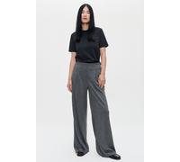 ZENGGI Double Jersey Durban-2 Pants Grey Melange Größe: S | Ausgestellte Hosen Outlet | Damen | Grau
