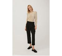 ZENGGI Gathered Top Chalk Größe: M | Blusen Outlet | Damen