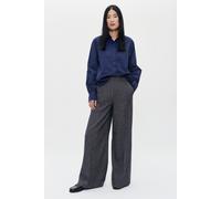 ZENGGI Poplin Boxy Shirt Midnight Blue Größe: XS | Business hemden Outlet | Damen | Blau