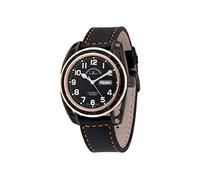 Zeno Watch Basel Herren Uhr Analog Automatik mit Leder Armband 3869DD-BRG-a1