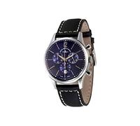 Zeno Watch Basel Herren Uhr Analog Quarz mit Leder Armband 6564-5030Q-i4