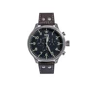 Zeno Watch Basel Herren Uhr Analog Quarz mit Vergoldet Armband 6221N-8040Q-a1