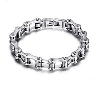 ZENSE - Motorradketten-Armband für Männer aus Edelstahl ZB0344