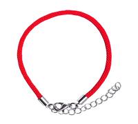 ZENSE - Rotes Armband für Männer aus verstellbarem Seil ZB0367