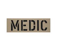 Zentauron Medic Klett Patch 5x15cm First Aid Patch für Taktische und zivile Rettungsrucksäcke, Rettungswesten, Schutzwesten, Plattenträger, medizinische Taschen