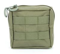 Zentauron Mehrzwecktasche Quadro - Kleine MOLLE Utility Pouch aus Cordura für Rucksack, Plattenträger, Taktische Westen - Robuste Aufbewahrungstasche für Outdoor, Militär & Polizei (12x12x6 cm)