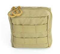 Zentauron Mehrzwecktasche Quadro - Kleine MOLLE Utility Pouch aus Cordura für Rucksack, Plattenträger, Taktische Westen - Robuste Aufbewahrungstasche für Outdoor, Militär & Polizei (12x12x6 cm)