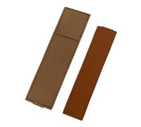 ZEPFJHE 2pcs Lederbleistifthülle Mit Verstellbaren Elastizbändern Notebook Bleistifthülle Stiftbeutel Für Hardcover Journal Ordner Stift Speicher Band